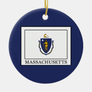 Massachusetts Julgransprydnad Keramik