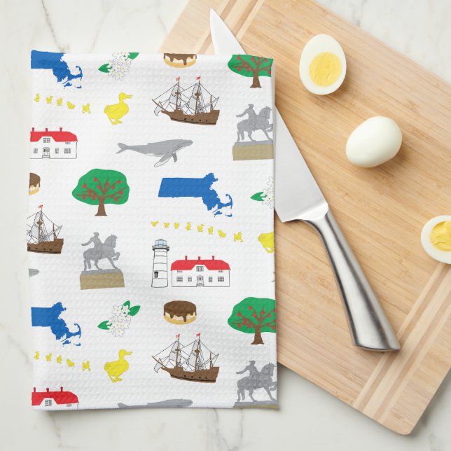 Massachusetts Kitchen Towel Kökshandduk (Vikt i Fjärdedel)