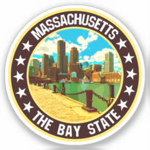 Massachusetts Klistermärken