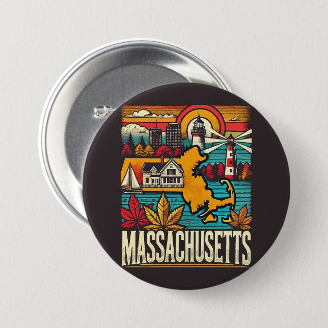 Massachusetts Knapp (Framsida & baksida)