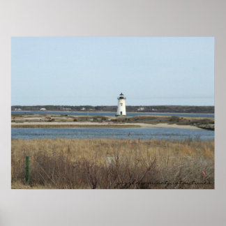 Massachusetts Lighthouse Poster