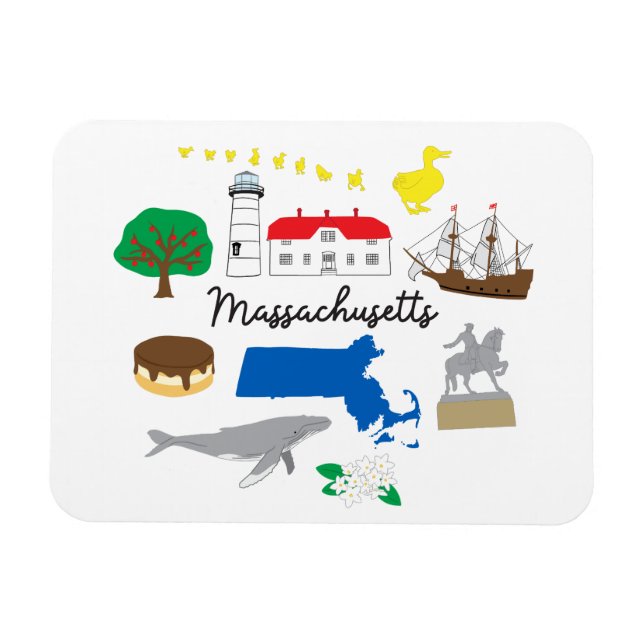 Massachusetts Magnet (Horisontell)
