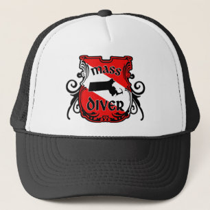 Massachusetts "Mass" Diver Truckerkeps