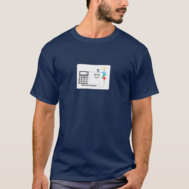 Massachusetts Mathachusetts Herr T-Shirt (Framsida)
