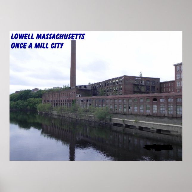 MASSACHUSETTS MILLS POSTER (Framsidan)