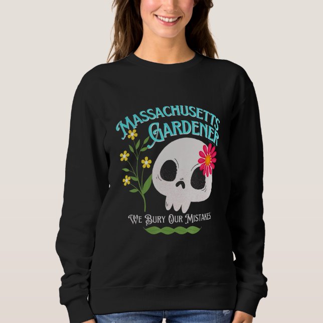 Massachusetts Morsa State Rebellious Gardener Cute T Shirt (Framsida)