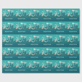 Massachusetts Night Cityscape | Boston City Presentpapper