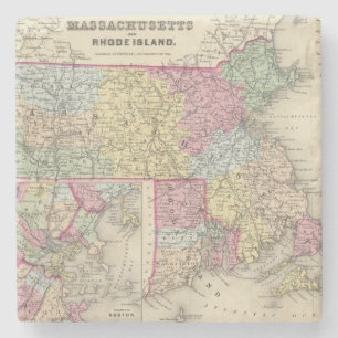 Massachusetts och Rhode - ö 2 Stenunderlägg