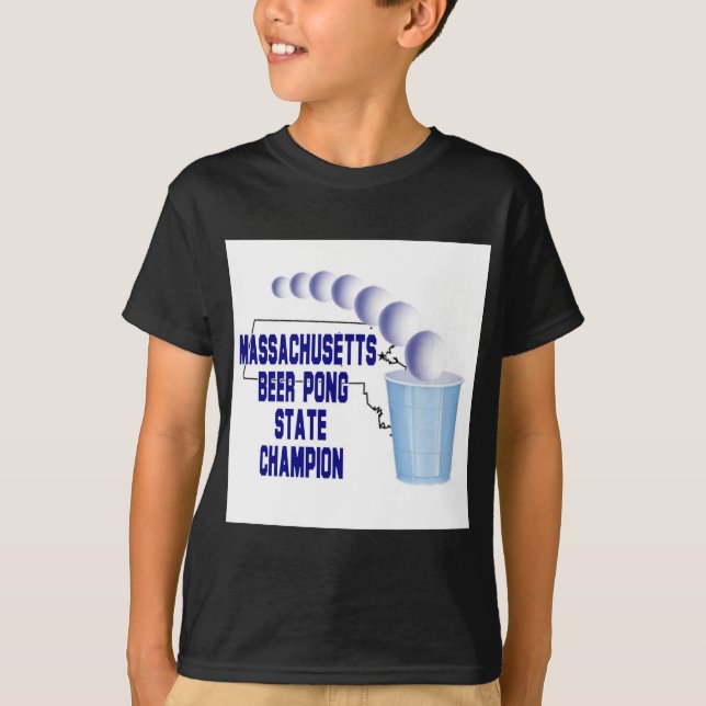 Massachusetts ölPong mästare Tröja (Framsida)