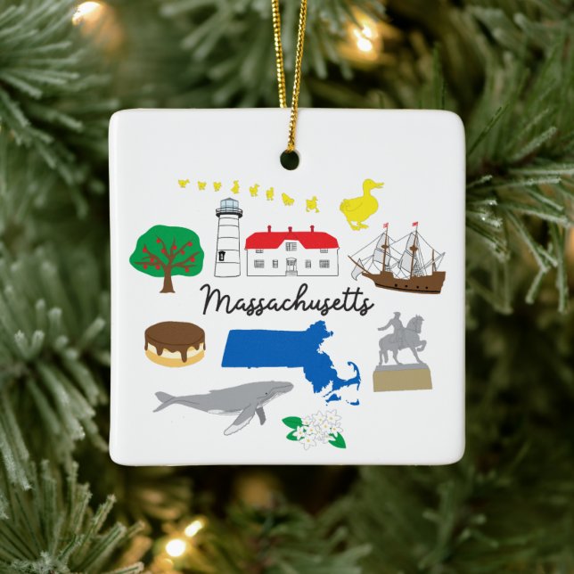 Massachusetts Ornament (Träd)