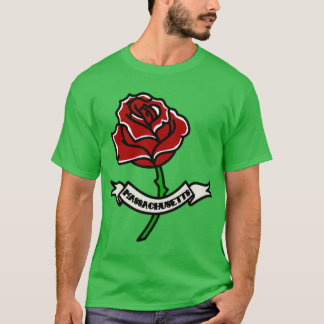 Massachusetts Oversized 5 T Shirt