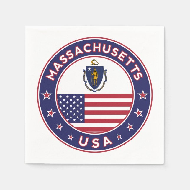 Massachusetts Pappersservett (Framsidan)