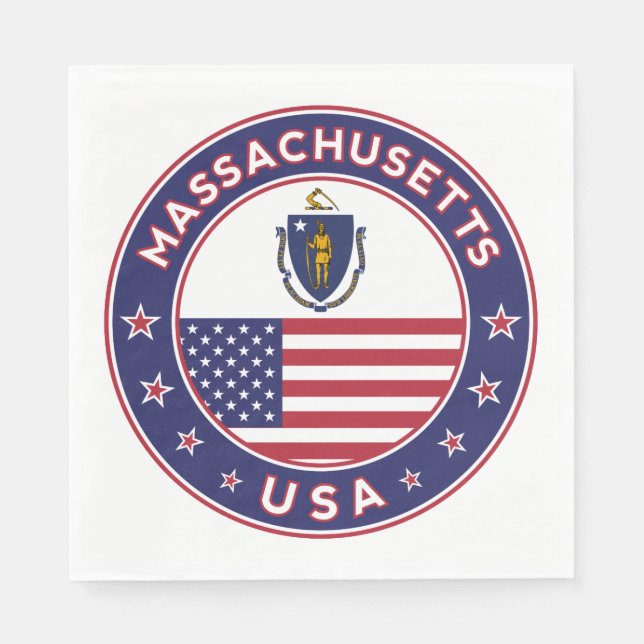 Massachusetts Pappersservett (Framsidan)
