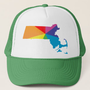 Massachusetts pride. keps