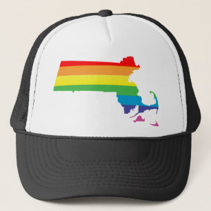 Massachusetts pride. truckerkeps