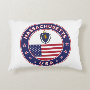 Massachusetts Prydnadskudde