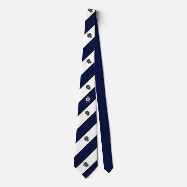 Massachusetts rand flagga slips (Framsida)