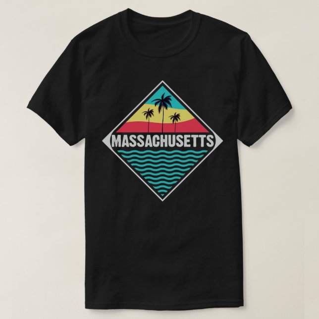 Massachusetts resa t shirt (Design framsida)