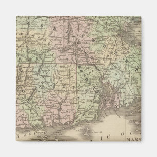 Massachusetts, Rhode island och Connecticut Magnet