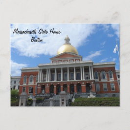 Massachusetts State House, Boston Vykort