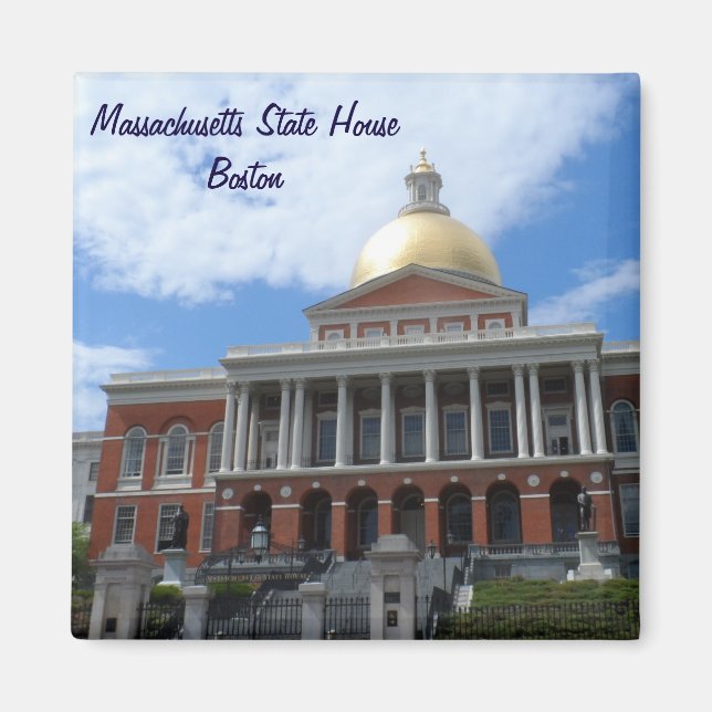 Massachusetts State House Magnet (Framsidan)