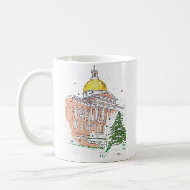 Massachusetts State House Mugg (Vänster)