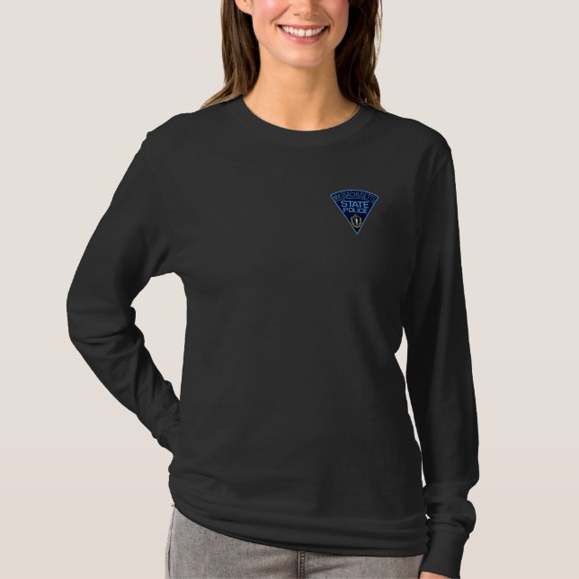 Massachusetts State Police 2 T Shirt (Framsida)