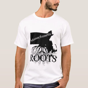 Massachusetts State Roots Women's or Manar Shirt Tee