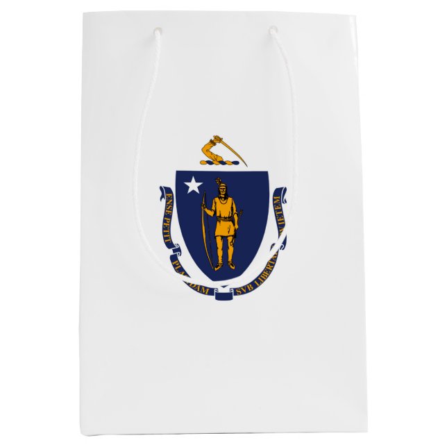 Massachusetts Statlig flagga Design (Framsidan)