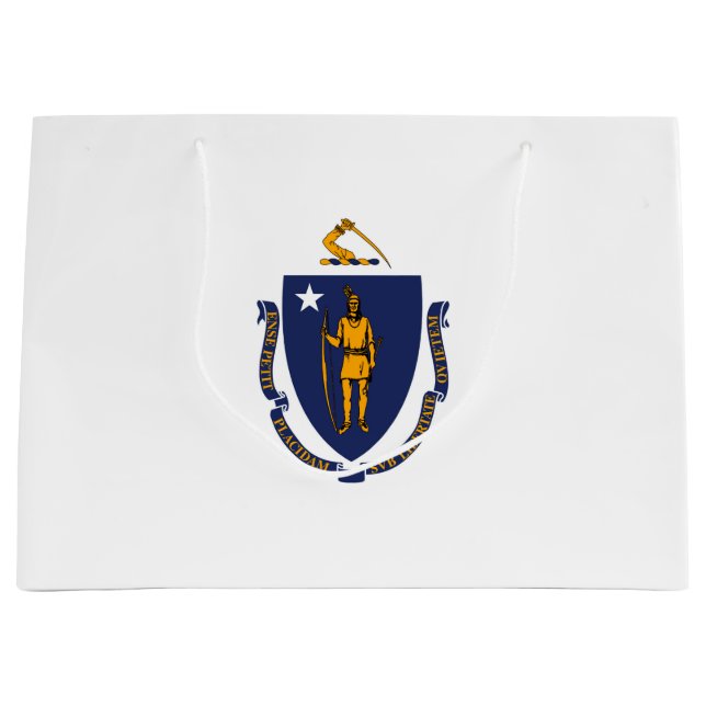Massachusetts Statlig flagga Design (Framsidan)