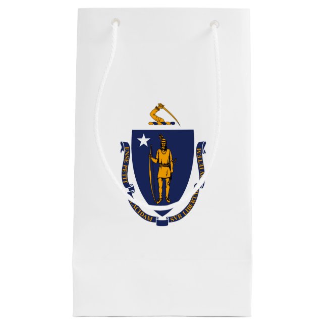 Massachusetts Statlig flagga Design (Framsidan)