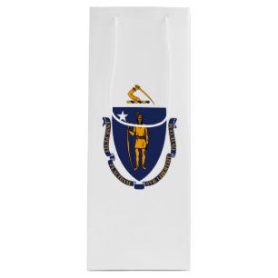 Massachusetts Statlig flagga Design