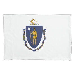 Massachusetts Statlig flagga Print Patriotc