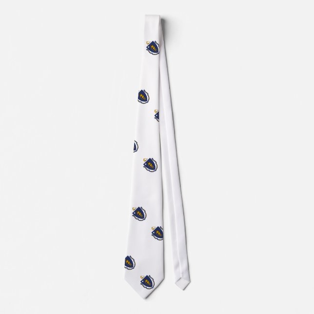 Massachusetts statlig flagga slips (Framsida)