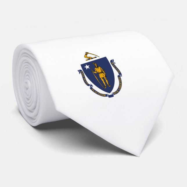 Massachusetts Statlig flagga Slips (Rullad)