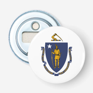 Massachusetts statsflagga flasköppnare