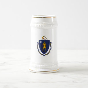 Massachusetts statsflagga sejdel
