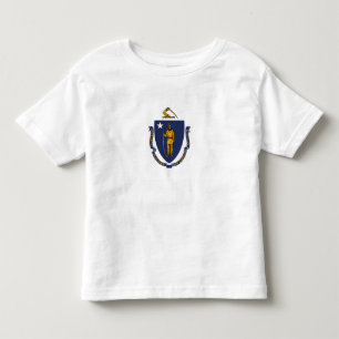 Massachusetts statsflagga t shirt