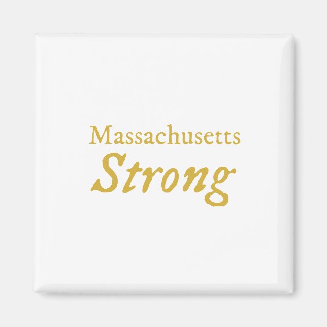 Massachusetts Strong Magnet (Framsidan)