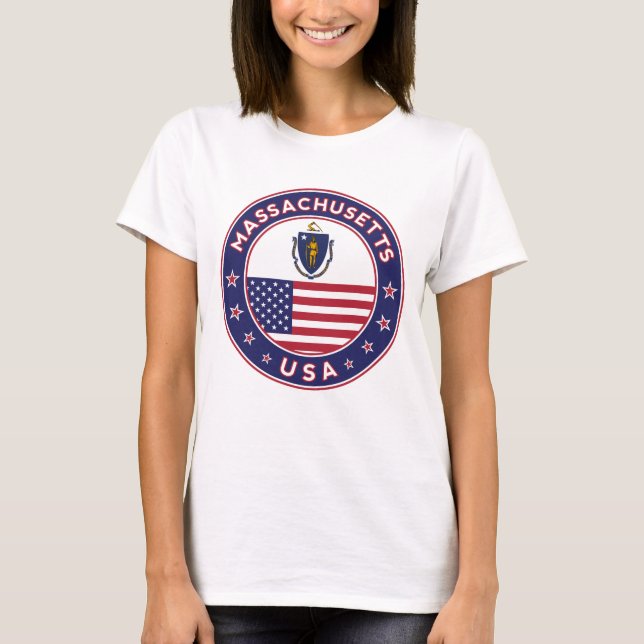 Massachusetts T Shirt (Framsida)
