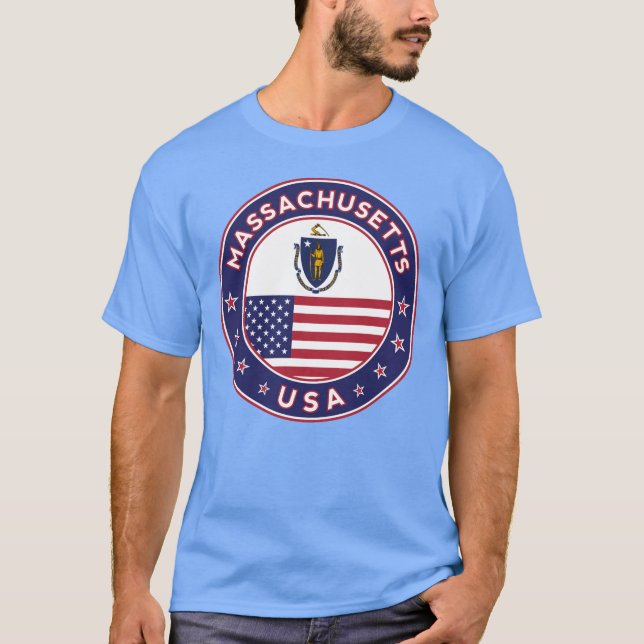 Massachusetts T Shirt (Framsida)