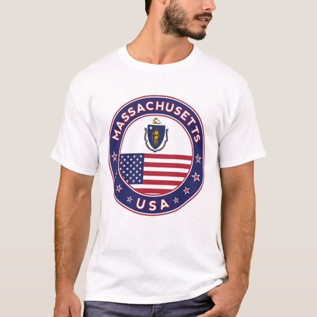 Massachusetts T Shirt (Framsida)