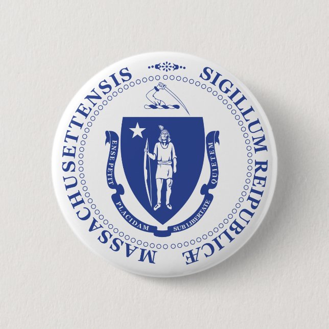 Massachusetts-tecken Knapp (Framsida)