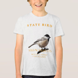 Massachusetts territoriets fågel Chickadee T Shirt