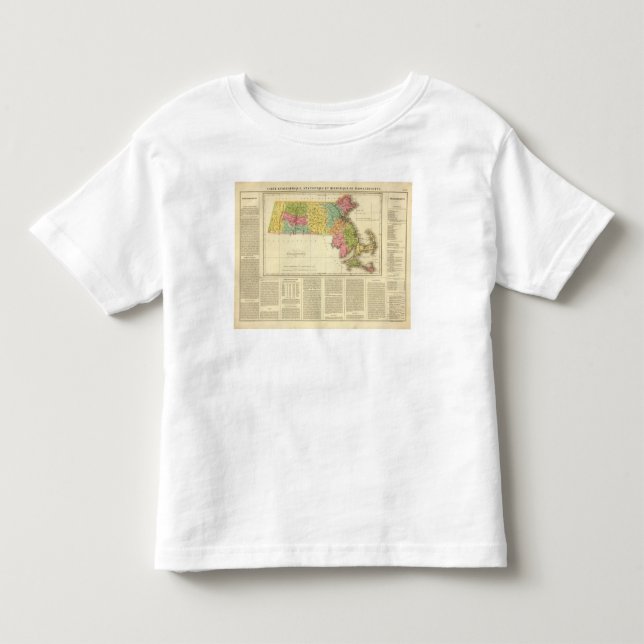 Massachusetts US T-shirt (Framsida)