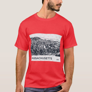 Massachusetts USA 3 T Shirt