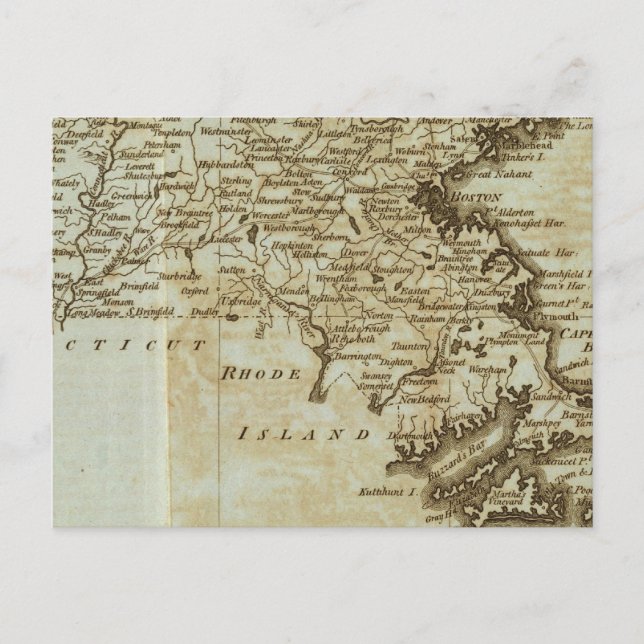 Massachusetts Vykort (Framsida)