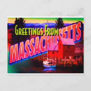 Massachusetts vykort