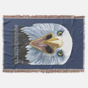 MassachusettsEagle upp slut Filt