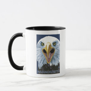 MassachusettsEagle upp slut Mugg